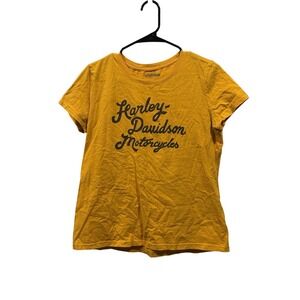 Harley-Davidson‎ Shirt Tee Women Short Sleeve Crew Neck Tshirt M Motorcycle
